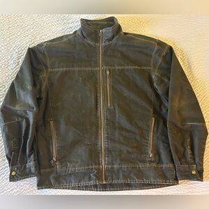 Men's Kuhl Burr Black Jacket Sz XL